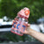 Damen transparente Sporttrinkflasche mit praktischem Aufsatz Karnz