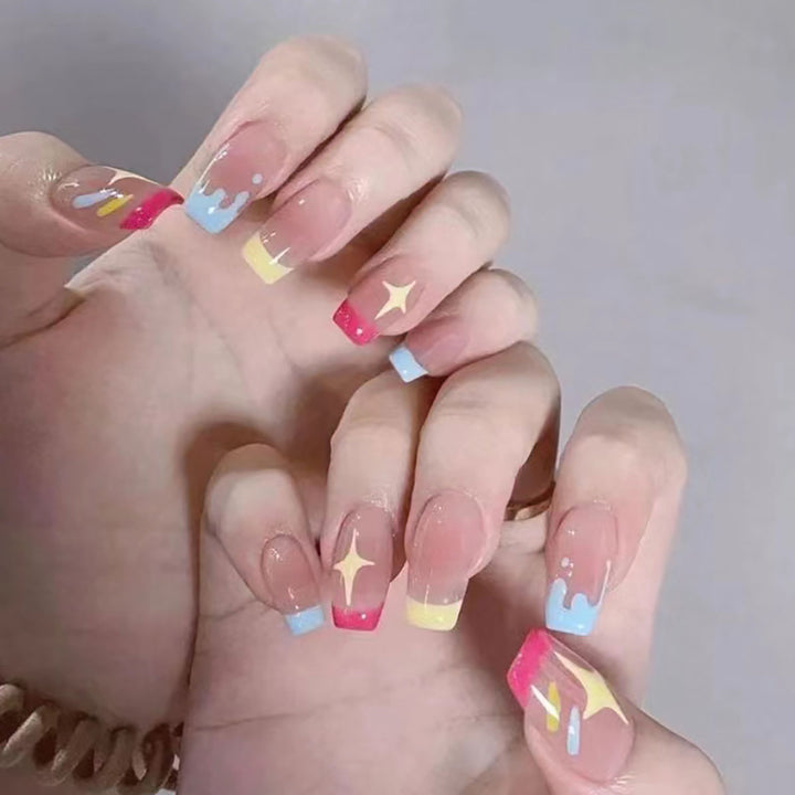Dekorative Nagelkunst