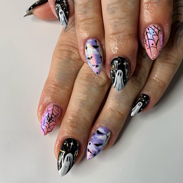 Halloween-Themen Nagelkunst Karnz