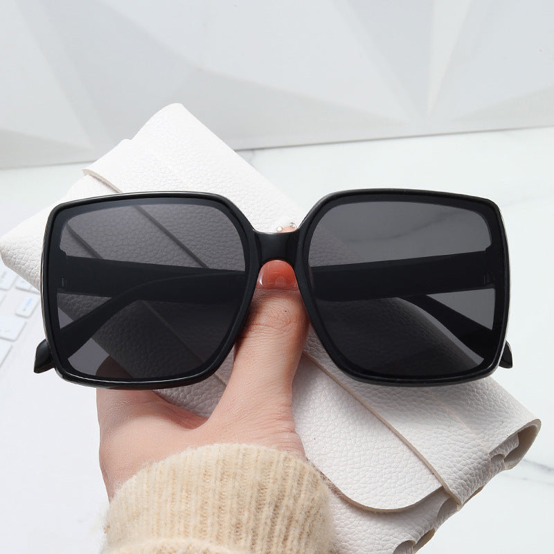 Damen oversized Sonnenbrille im modernen Schildpatt-Design Karnz