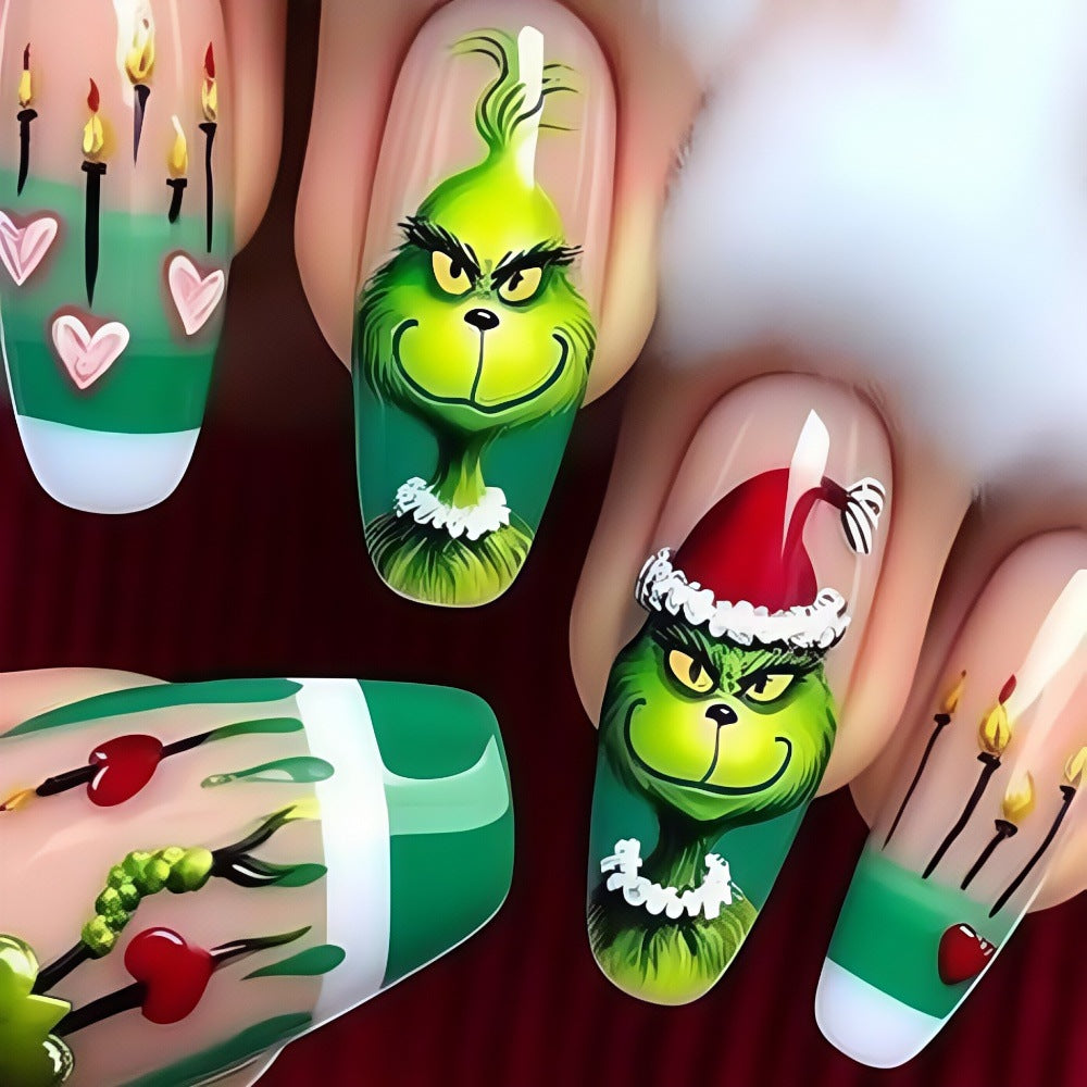 Kreative Weihnachtskunstnägel Karnz