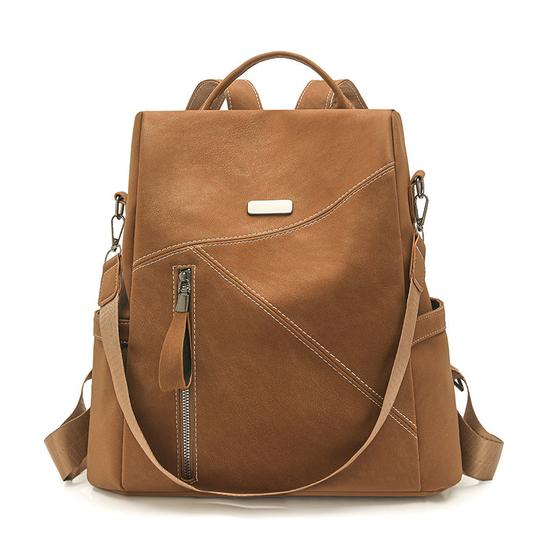Stylischer Multi-Funktions-Leder-Rucksack Karnz
