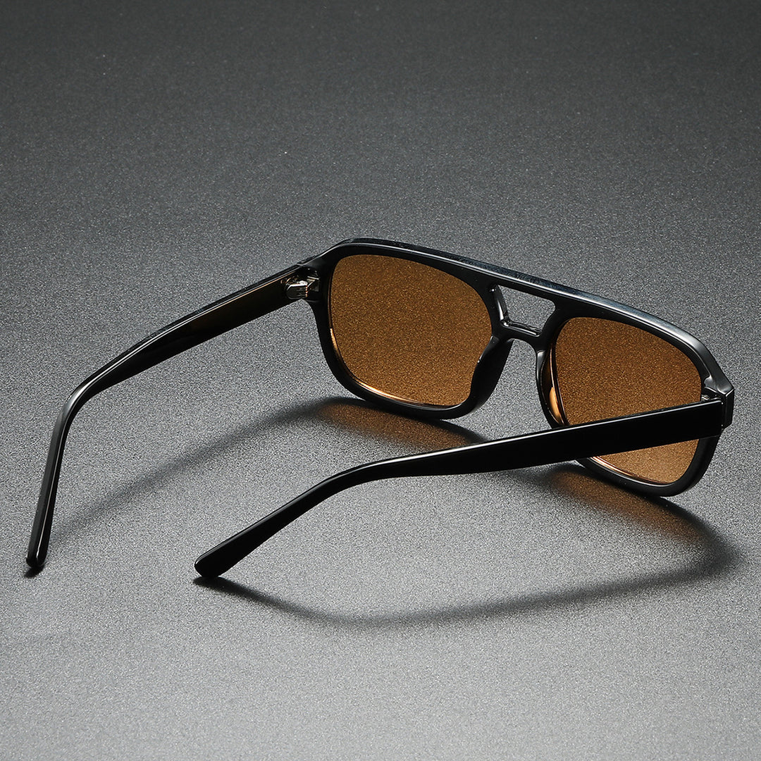 Damen modische Sonnenbrille im eleganten, kantigen Design Karnz