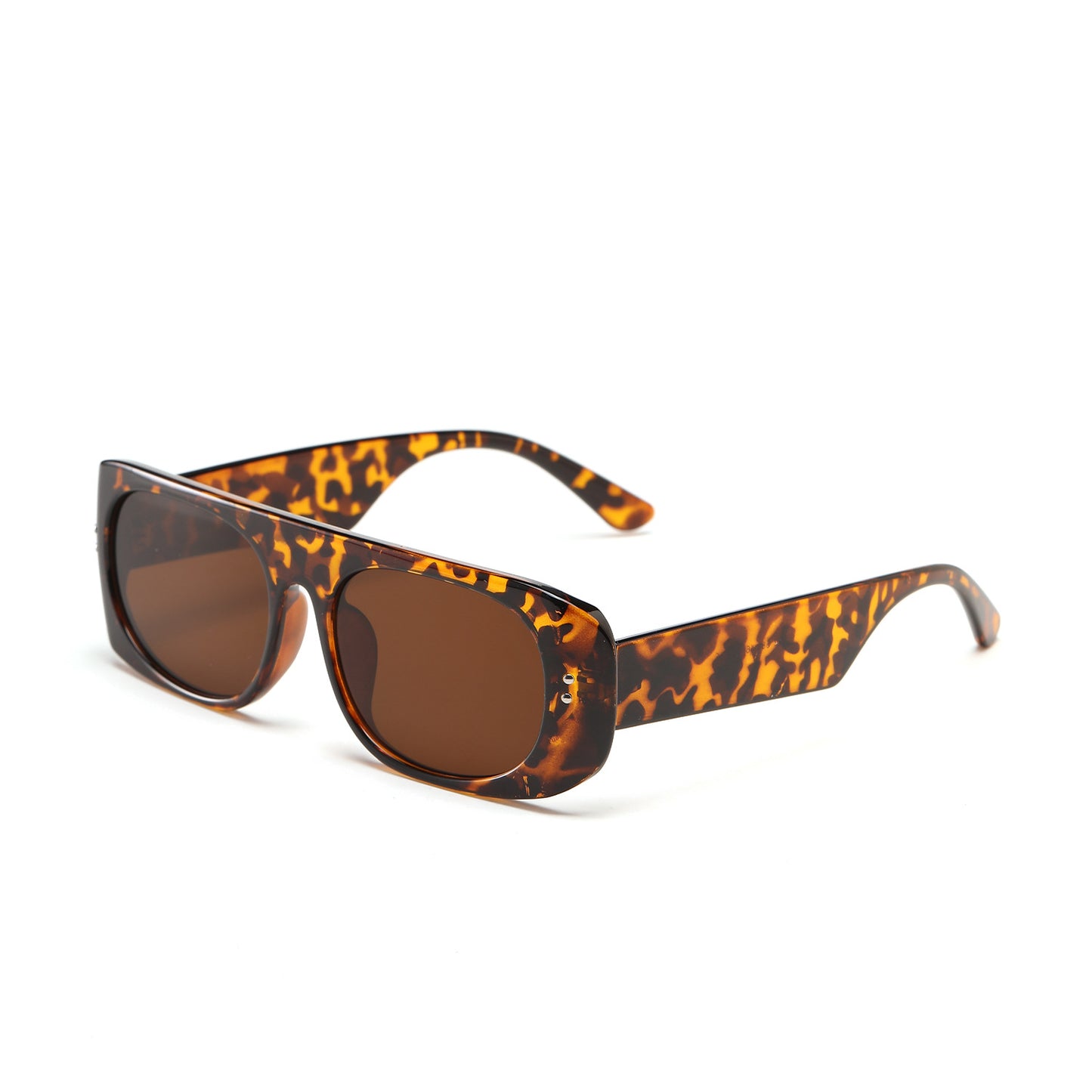 Damen trendige Sonnenbrille im modernen futuristischen Design Karnz