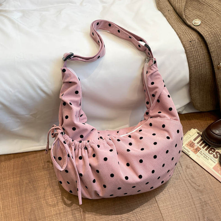 Punkte Schultertasche