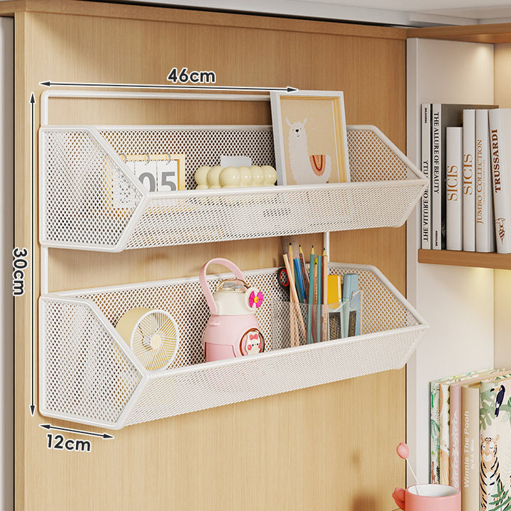 Clip-On Mesh Schrankrand Aufbewahrungskorb Organizer