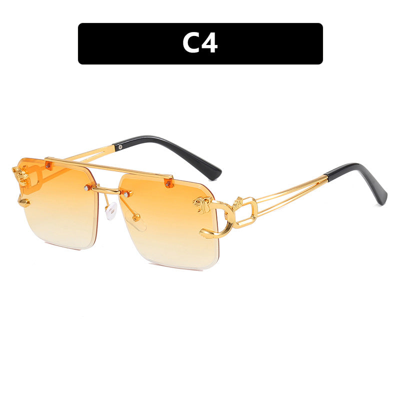 Damen Luxus-Sonnenbrille mit elegantem Metalldetail Karnz