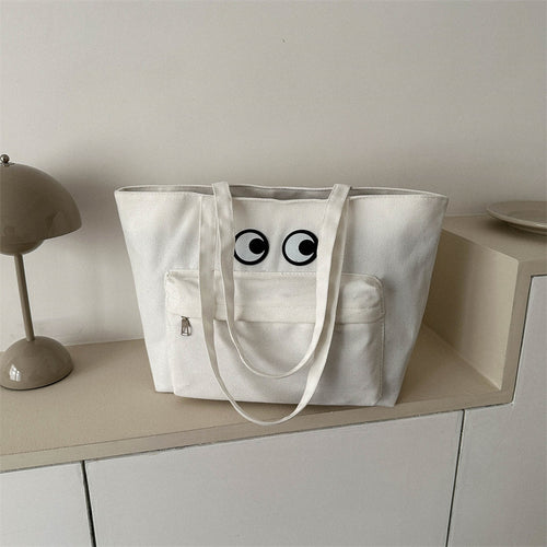Spaß Augen-Embellished Tragetasche
