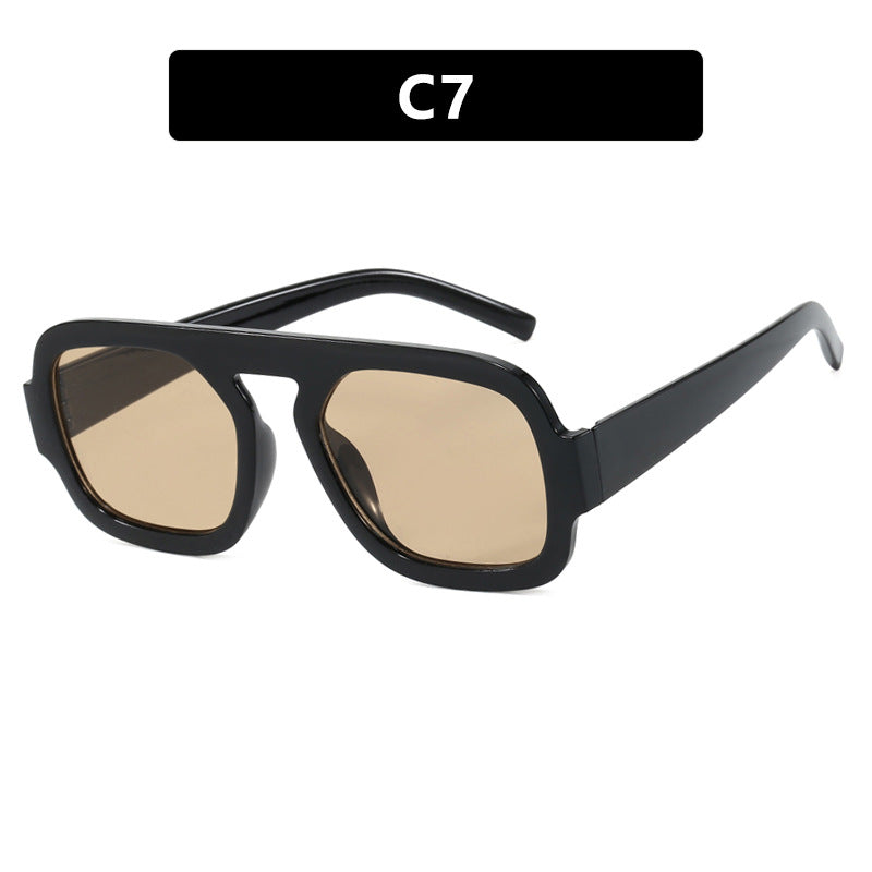 Damen modische Sonnenbrille im modernen Retro-Stil Karnz