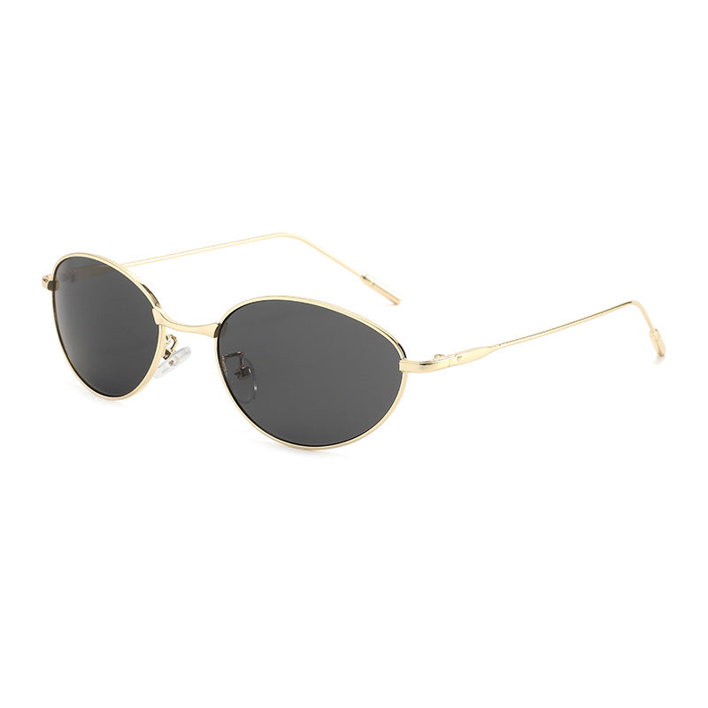 Damen modische Sonnenbrille im eleganten Ovaldesign Karnz