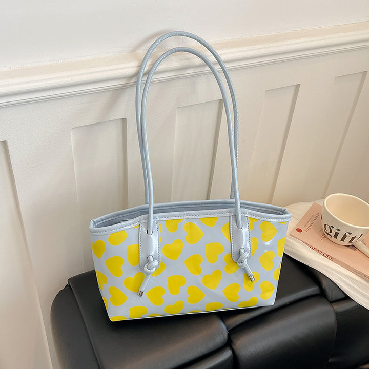 WoCasual Herz-Muster Tote Bag Karnz