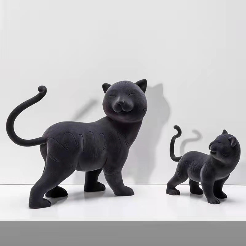 Dekorative Katzenfigur