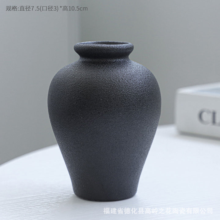 Elegante Minimalistische Keramische Blumenvase