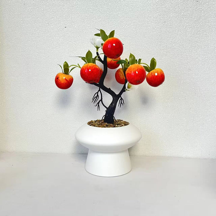 Dekorativer Zitronenbaum Arrangement