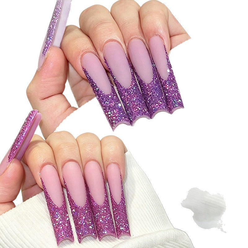 Glitter Ombre Press-On Nail Set Karnz