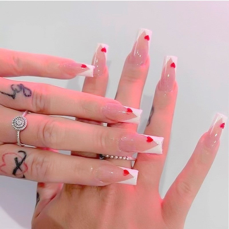 Dekoratives Press-On Nagelset Karnz