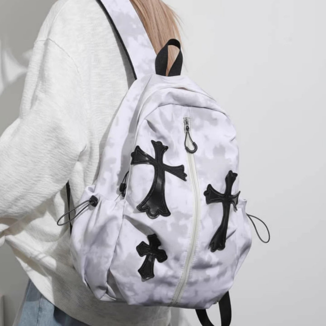 Trendiger Grafikdruck-Rucksack