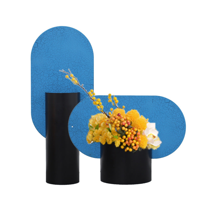 Zeitgenössisches Doppelvase-Set