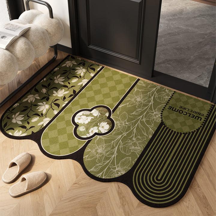 Botanisches Design Teppich