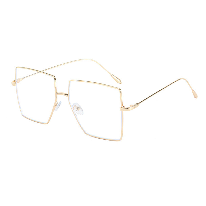 Damen modische Quadratische Brille Karnz