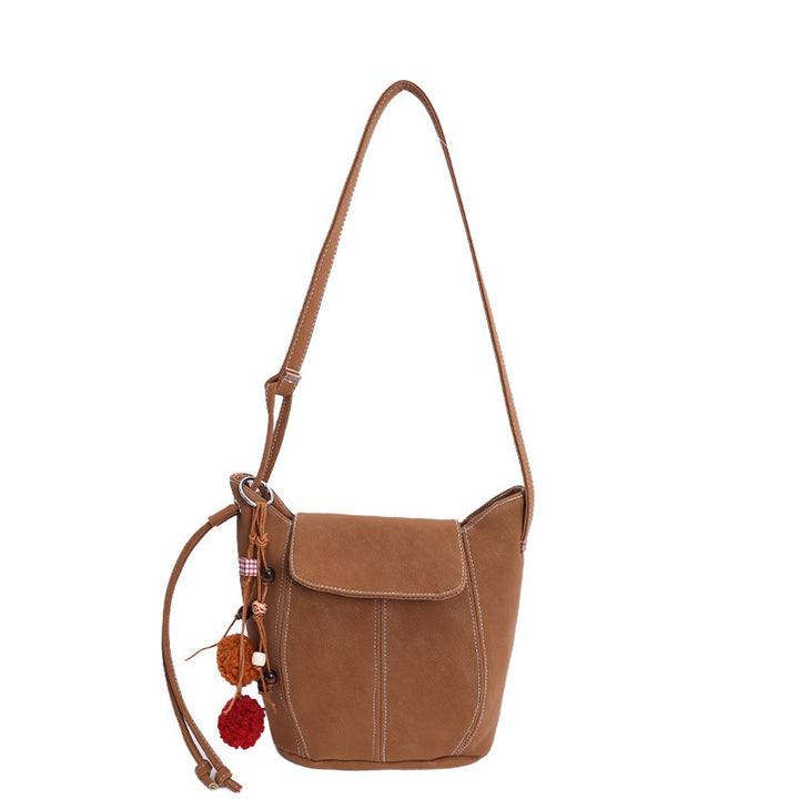 Minimalistische Bucket Schultertasche Karnz