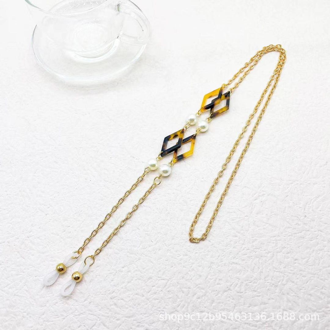 Elegante geometrische Halskette Karnz
