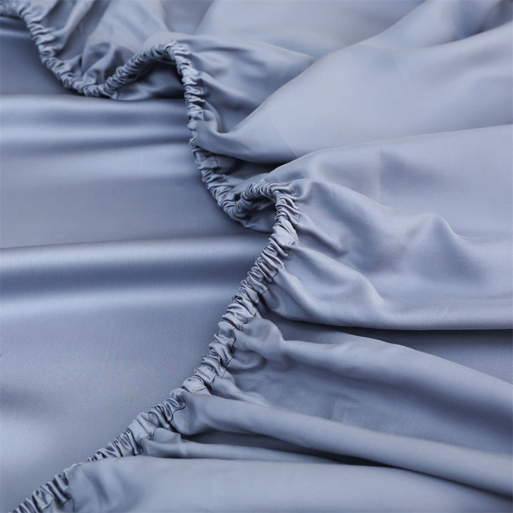 Luxuriöses Satin-Spannbettlaken-Set mit seidig-glattem Finish