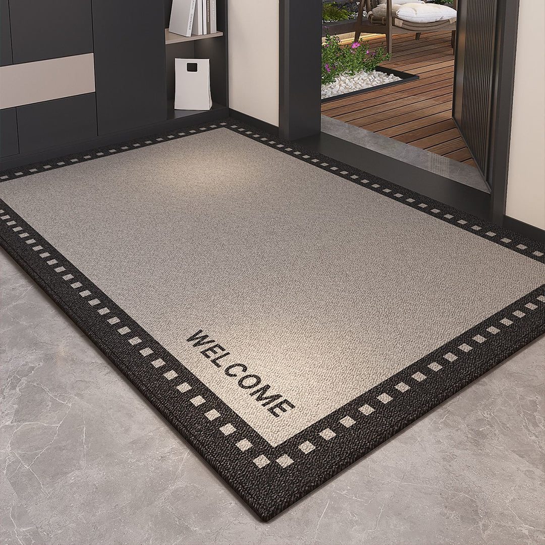 Eleganter geometrischer gemusterter Teppich