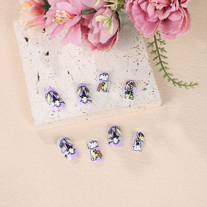 Kreatives Nagelset mit Cartoon-Motiven Karnz