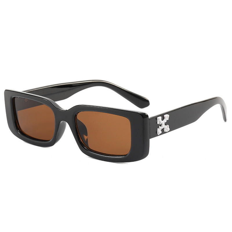 Damen Modische Sonnenbrille mit markantem Design Karnz