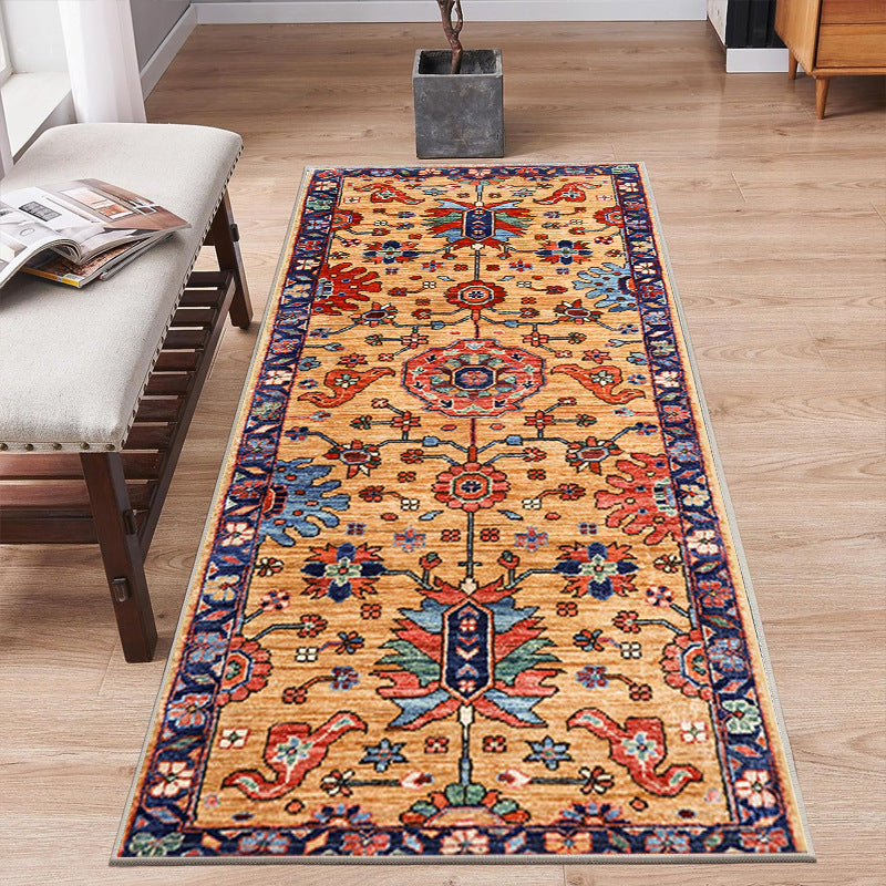 Vintage-inspirierter geometrischer Teppich