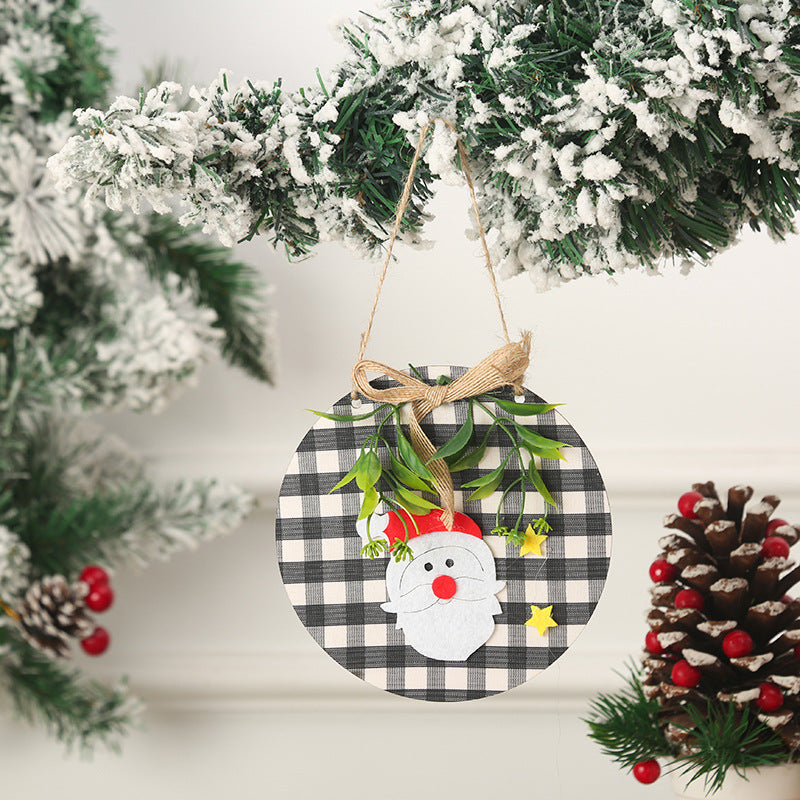 Dekorative Weihnachtsanhänger mit Schneemann-Motiv Karnz