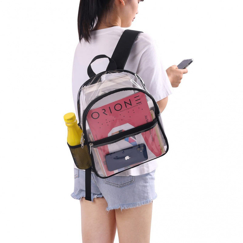 Transparente Rucksacktasche mit Mehreren Fächern Karnz