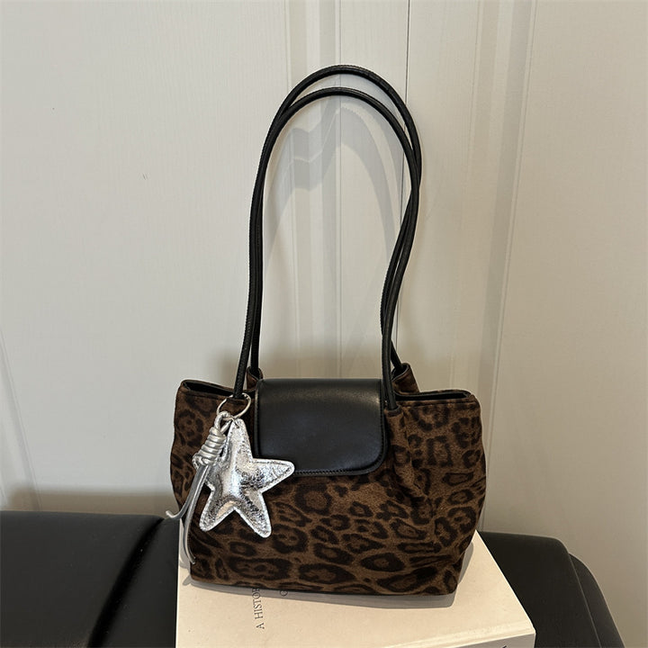 Stylische Tierdruck-Handtasche