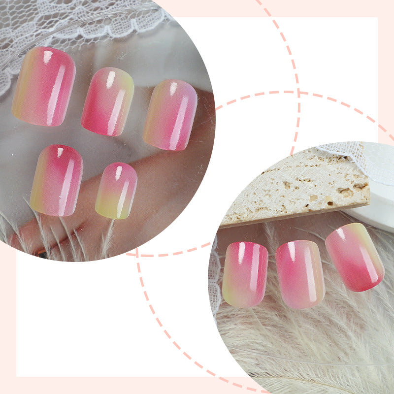 Premium Ombre Press-On Nagelset Karnz