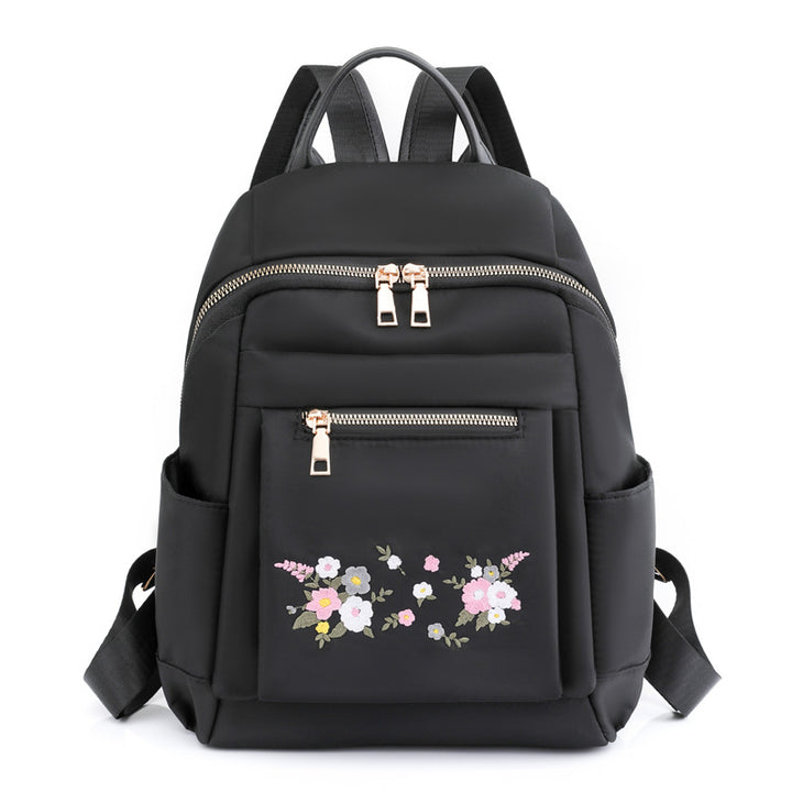 Floral Bestickter Rucksack Karnz