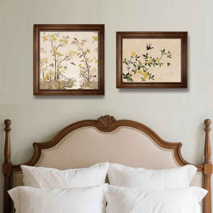Vintage Botanische Kunstset