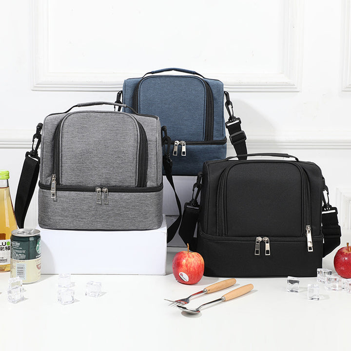 Mehrfachabteil Isolierte Mittagessen Kühltasche