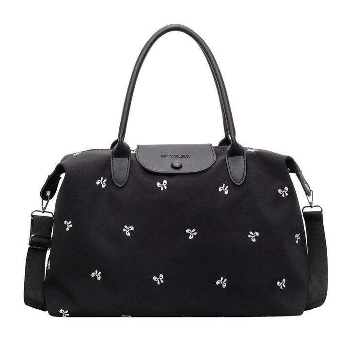 Stylische bestickte Reisetasche für das Wochenende