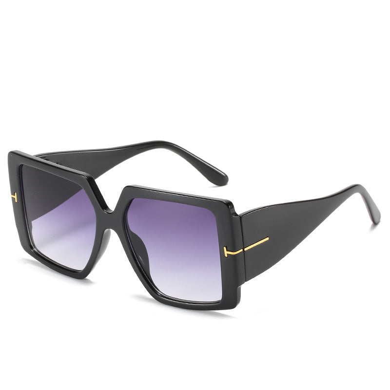 Einzigartige Oversized Geometrische Sonnenbrille Karnz
