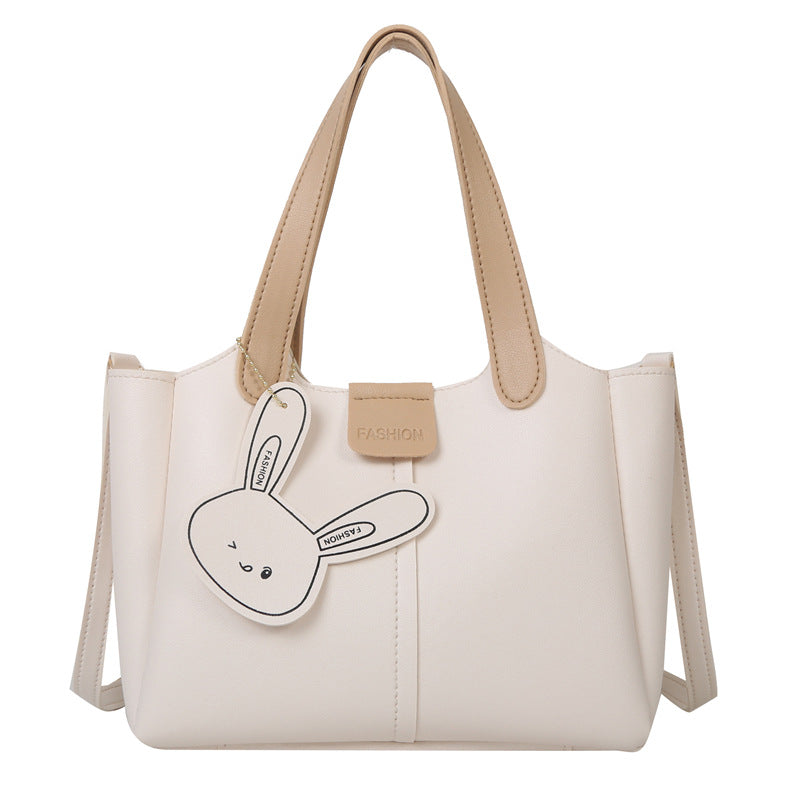Strukturierte Kunstleder-Handtasche Karnz