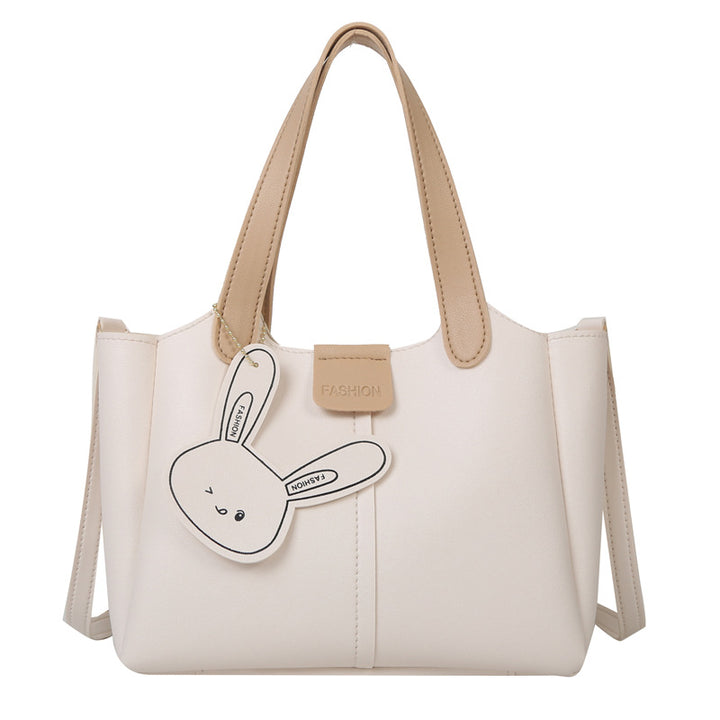 Strukturierte Kunstleder-Handtasche Karnz