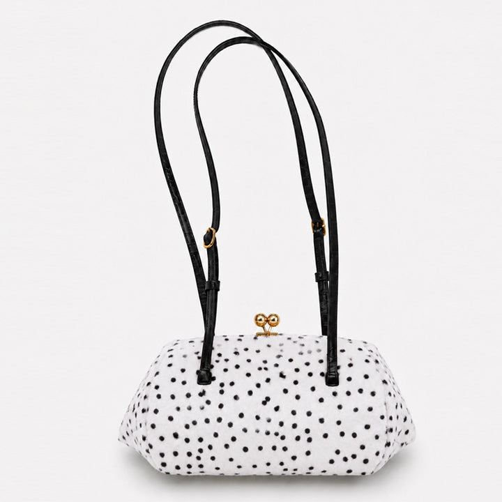 Verspielt Fuzzy Handtasche zum Handtragen