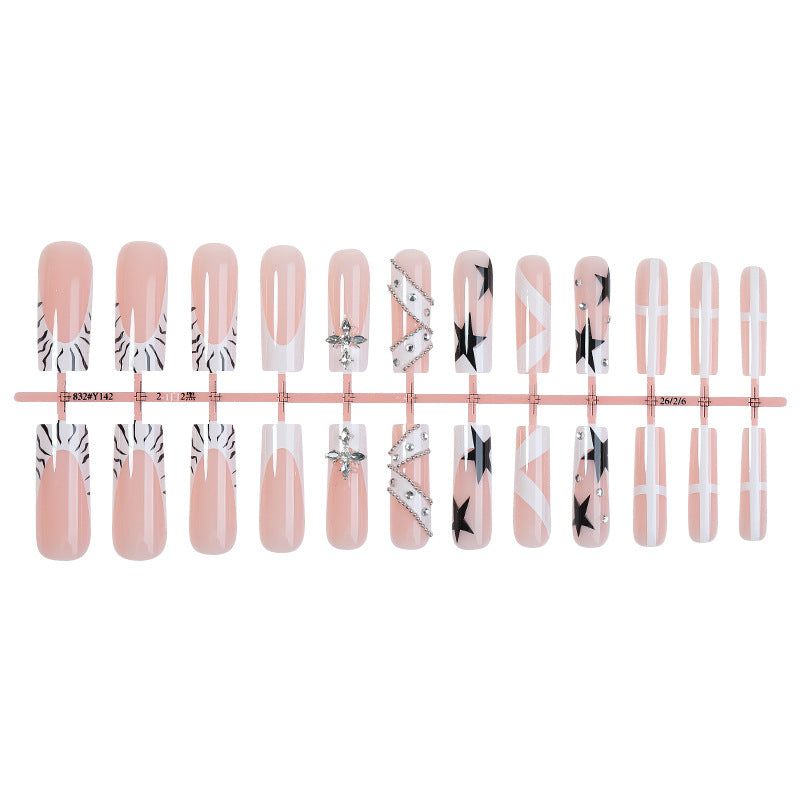 Elegantes Press-On Nail Art Kit Karnz
