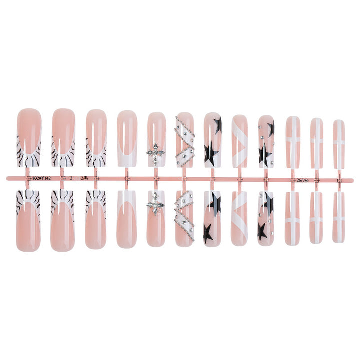 Elegantes Press-On Nail Art Kit Karnz