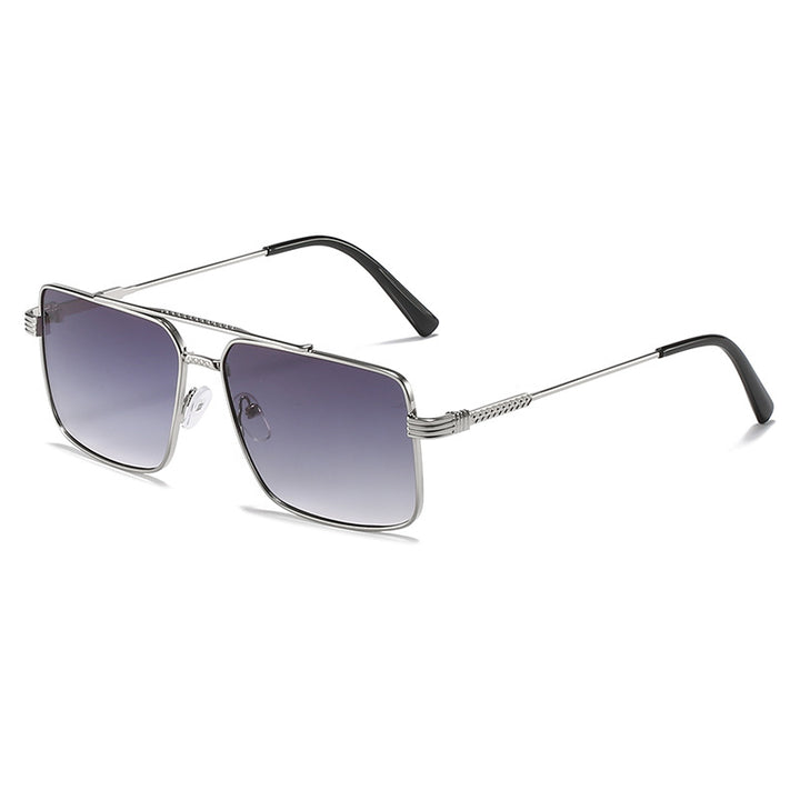 Elegante Übergroße Quadratische Rahmen Sonnenbrille Karnz