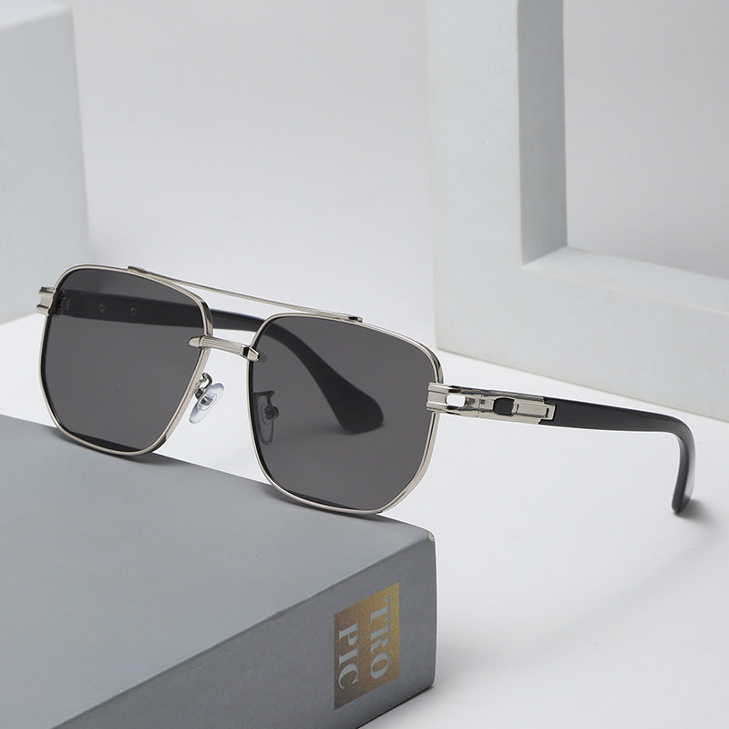 Damen quadratische Polarisations-Sonnenbrille Karnz