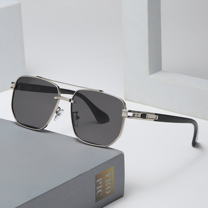 Damen quadratische Polarisations-Sonnenbrille Karnz