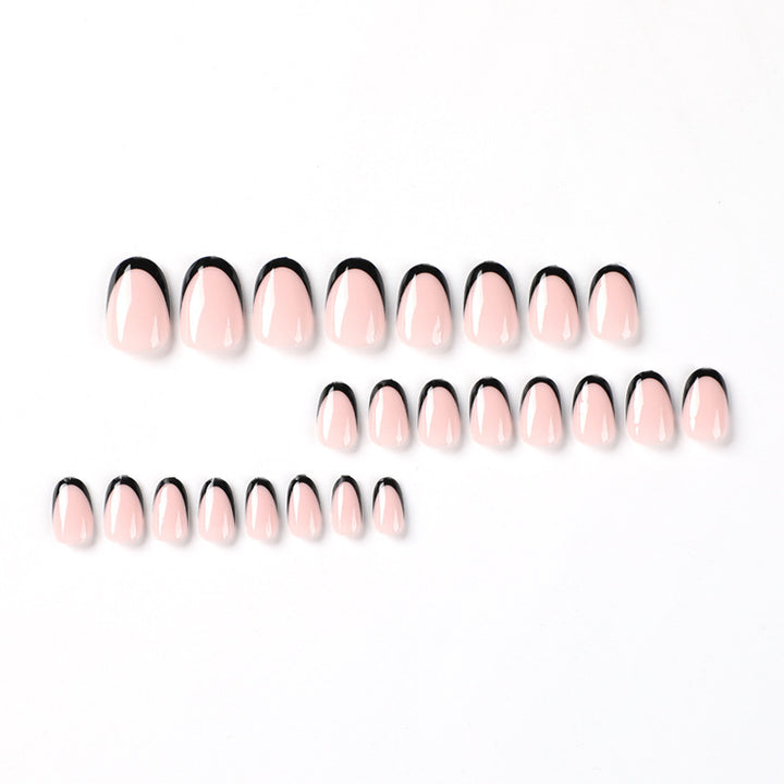 Elegante mandelförmige Nail Art Verbesserungen Karnz