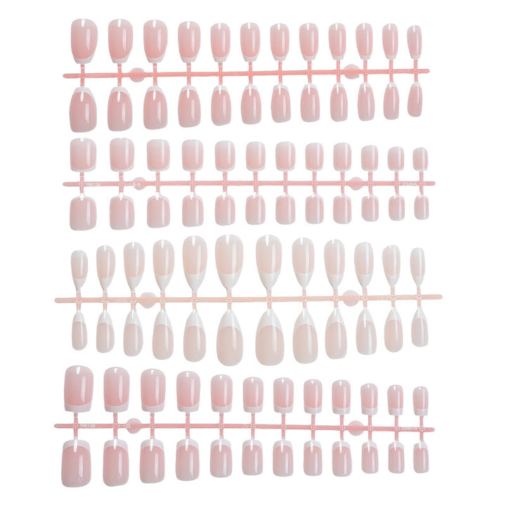 Premium Langanhaltendes Press-On Nagelset Karnz